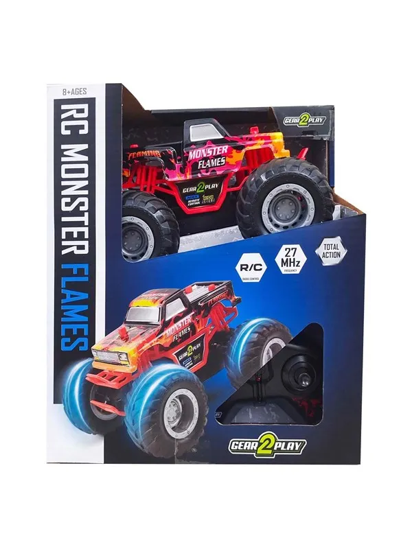 Gear2play - RC Remote Control Car Monster Flames