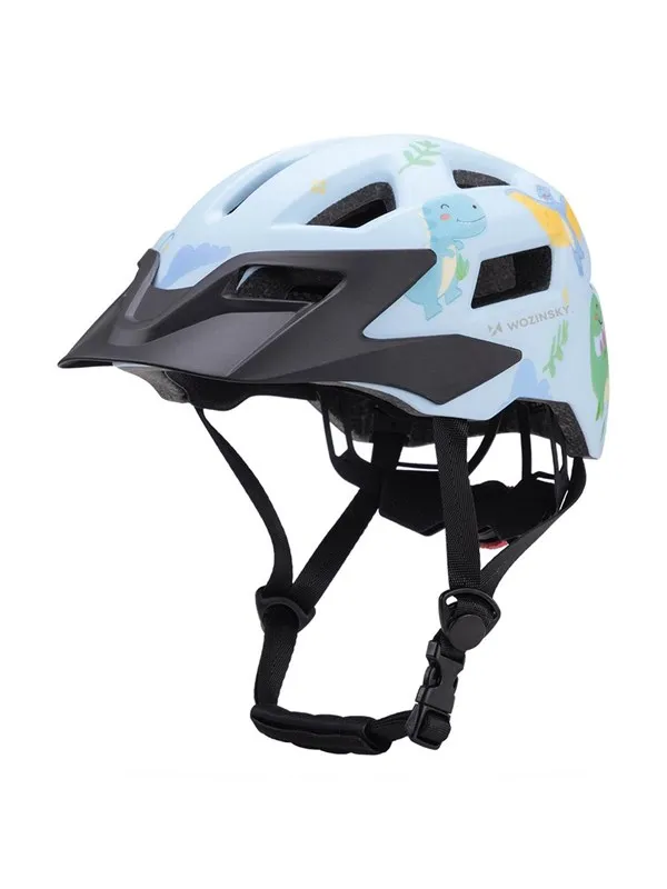 Wozinsky  Children's MTB Bicycle Helmet with Detachable Visor 48-52 cm - Light Blue