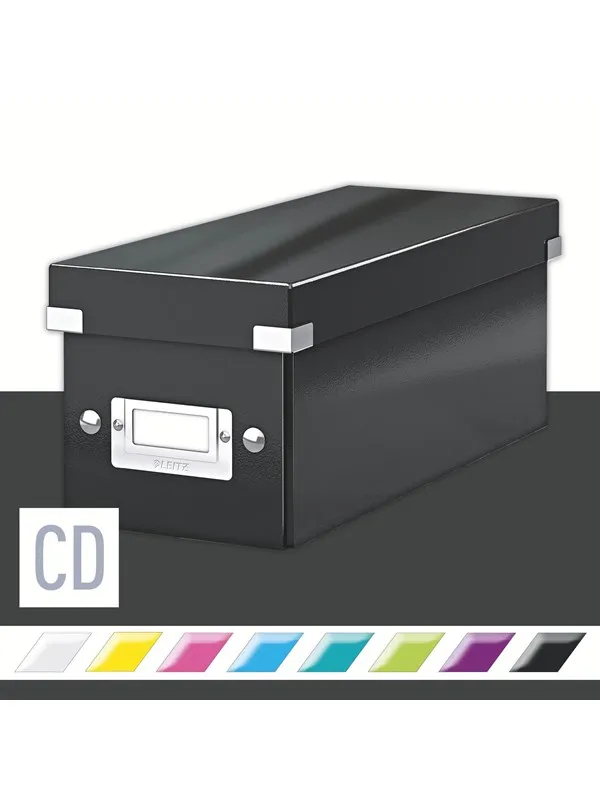 Leitz Oppbevaringsboks Click & Store  WOW CD Sort
