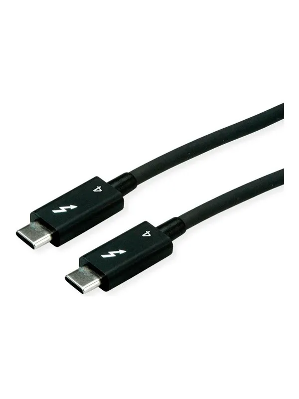 Roline - Thunderbolt cable - Thunderbolt 4 to Thunderbolt 4 - 50 cm