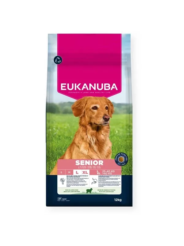 Eukanuba Senior Large Breed Lamb & Rice 12kg