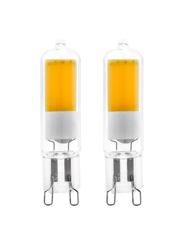 EGLO LED-lyspære COB 2W/840 200 lumen 2-pack G9