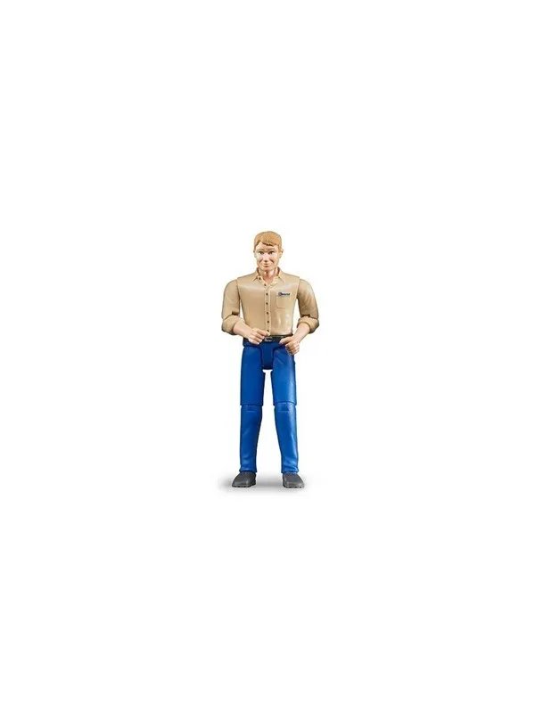 Bruder Man light skin blue jeans