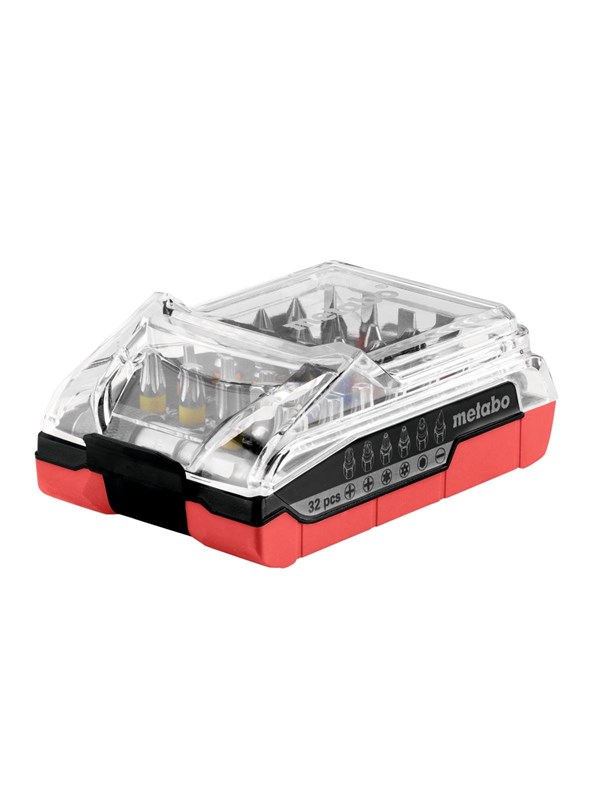 Metabo Battery Bit Box Set 32 Pieces