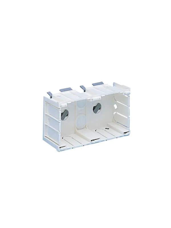 Tehalit Outlet box doubleopus so2-brn
