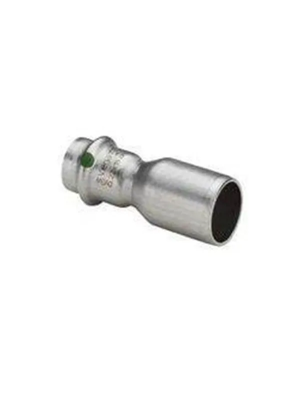 Viega Sanpress Inox reduction 22 x 18 mm stainless steel