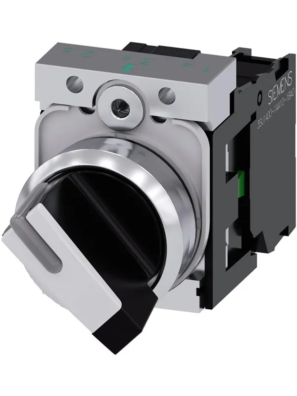 Siemens Selector switch o-i black white