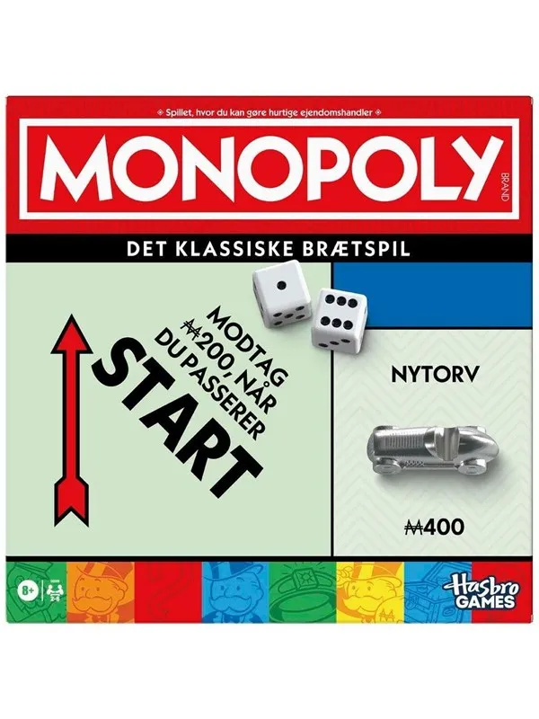 Hasbro Gaming Monopoly Classic Refresh DK