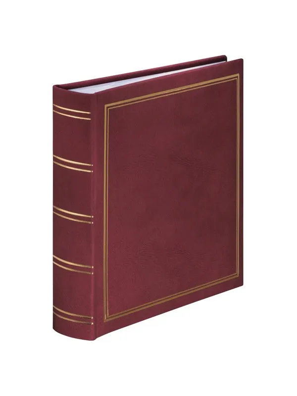 Hama "London" Memo Album for 200 Photos with a Size of 10x15 cm Bordeaux