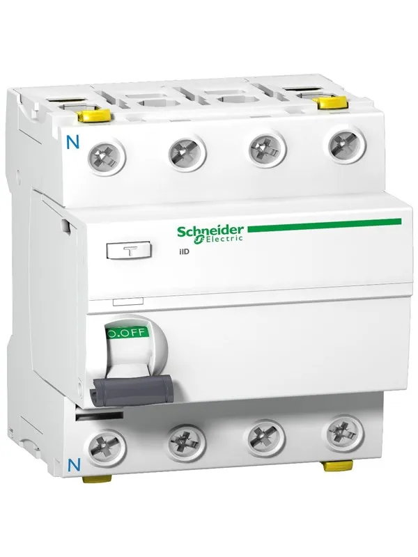 Schneider Electric Acti9 iid 4p 80a 30ma a-type residual cu