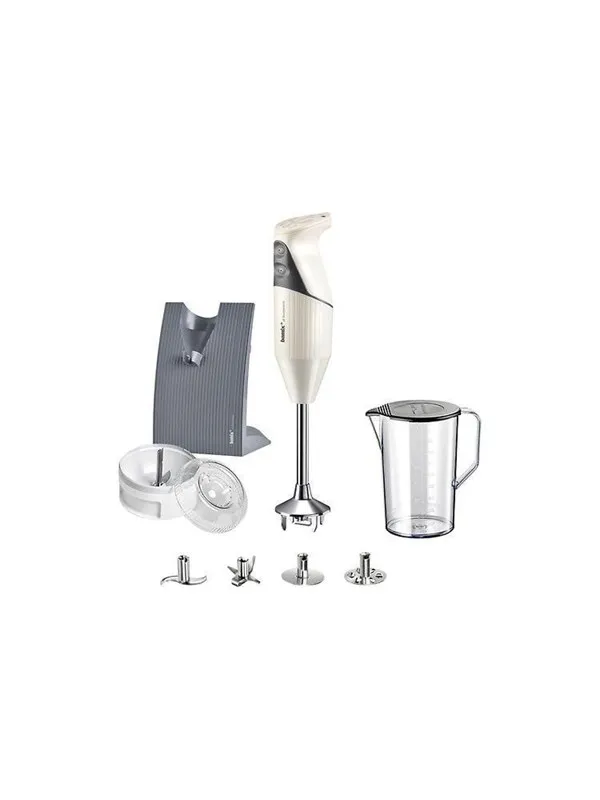 Bamix Stavmikser Swissline M200 Foodbytwins creamy white - 200 W