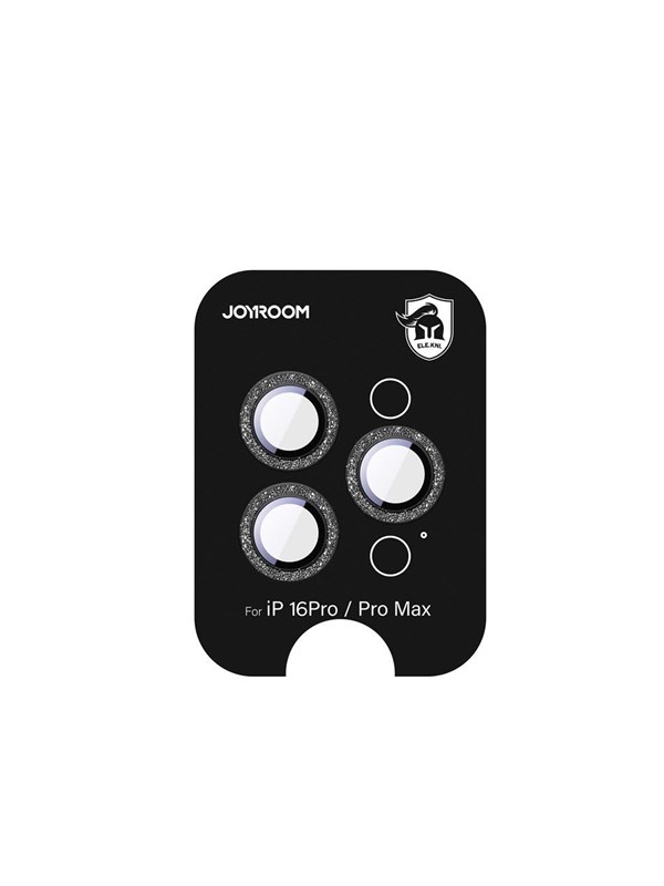 Joyroom JR-MSF0303 Glass Screen Protector for iPhone 16 Pro/16 Pro Max Lenses - Black