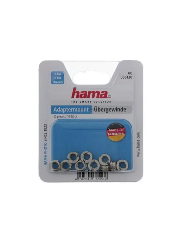 Hama Tripod Conversion Bushings - tripod reducer bushing (3/8" to 1/4")