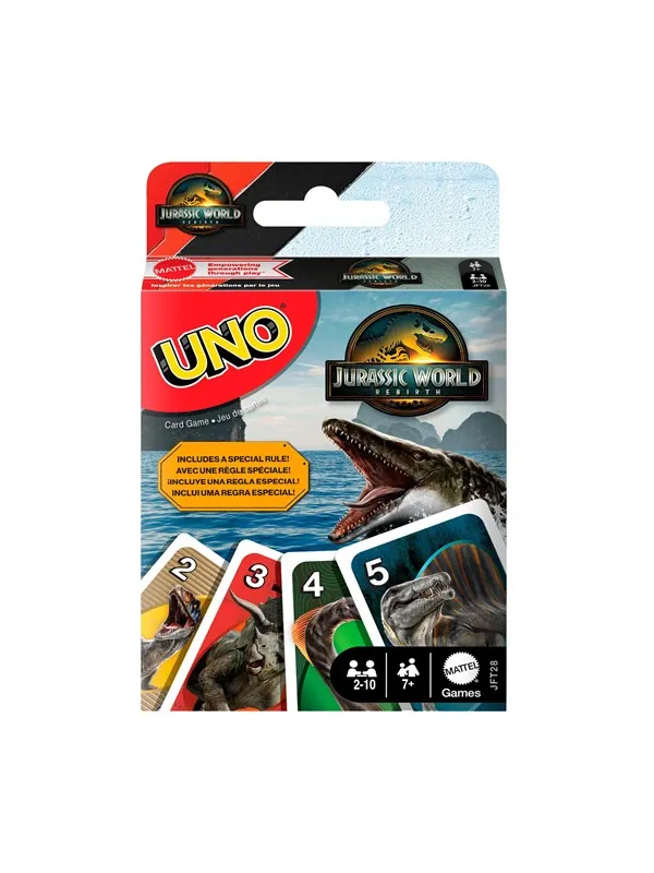 UNO Jurassic World Rebirth