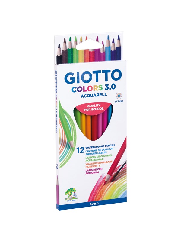 Giotto Colors 3.0 Aquarell 12 pcs