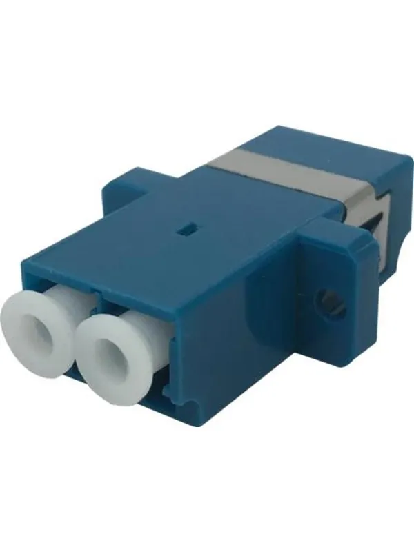 Deltaco Snap-in fiber mating sleeve 2xLC-LC Single mode.