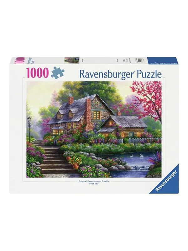 Ravensburger Jigsaw Puzzle Romantic Cottage 1000 pcs. Gulv