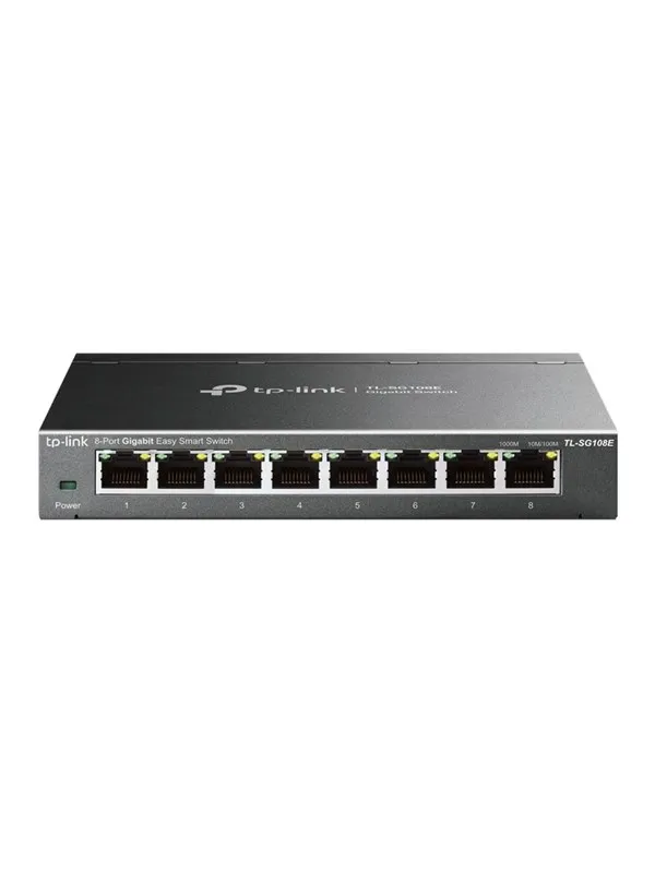 TP-Link TL-SG108E 8-Port Gigabit Easy Smart Switch