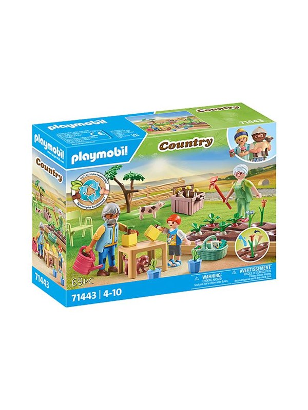Playmobil Country - Idyllisk grønnsakshage med besteforeldre