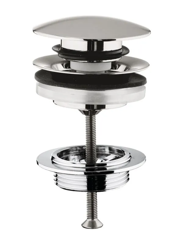 Grohe push-open waste set supersteel