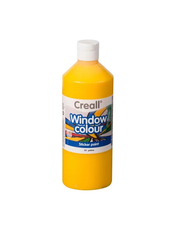 Creall Window Paint Yellow 500ml