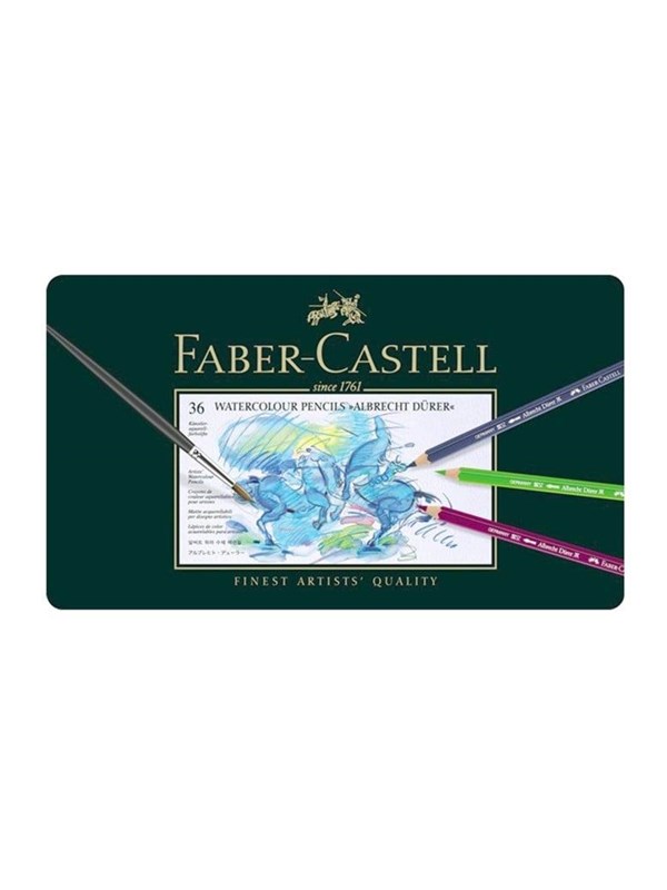 Faber-Castell - Albrecht Dürer Watercolor colored pencils - Metal box with 36 pcs