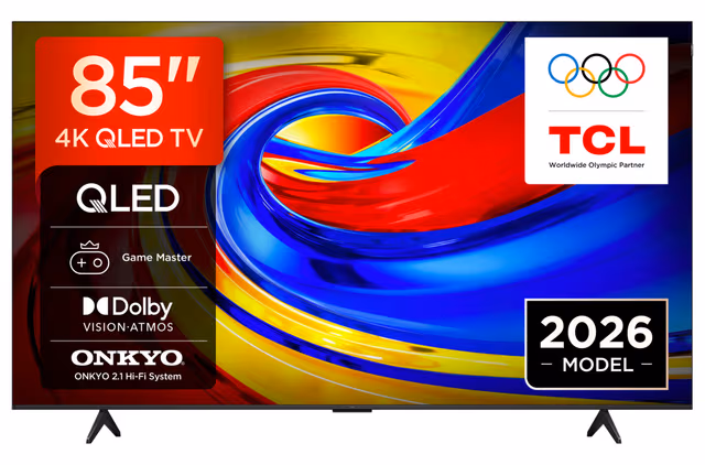 TCL 85" QLED780L 4K LCD TV (2026)