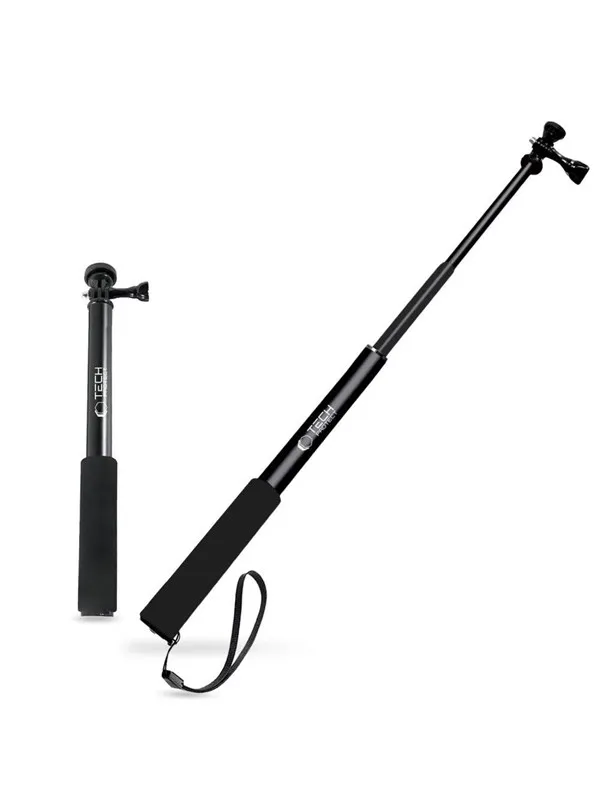 Tech-Protect GA100 Monopad & Selfie Stick for GoPro / DJI - Black