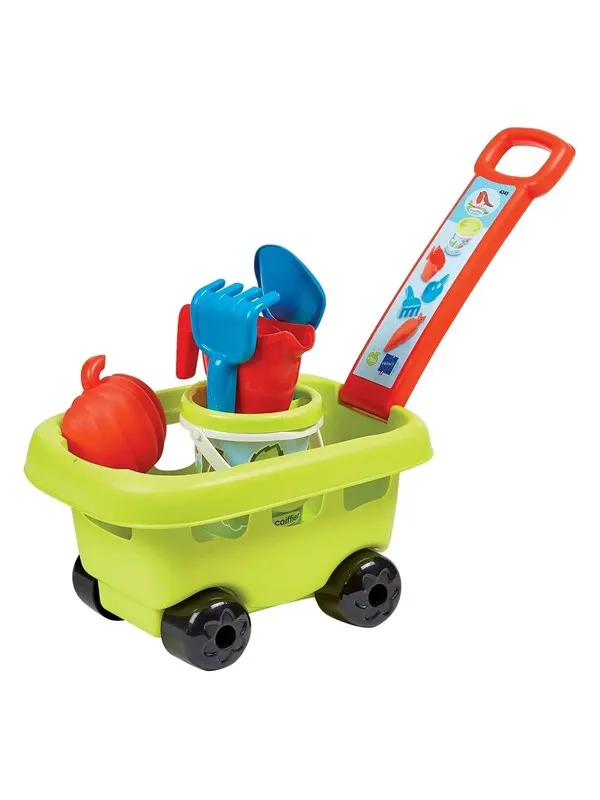 Ecoiffier Wheelbarrow with Accessories