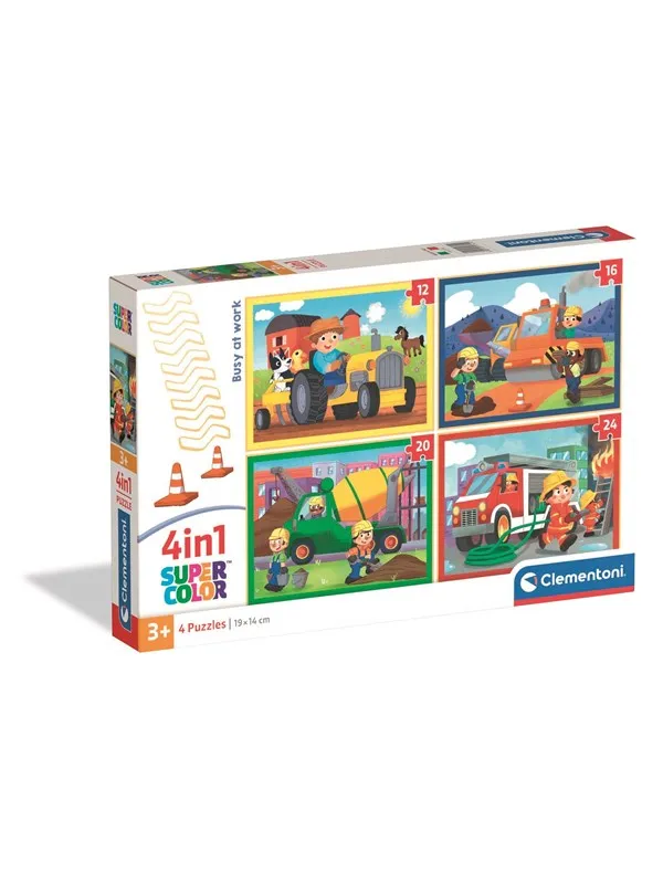 Clementoni Puzzle 4-in-1 Noli Dadecidere 2 (12+16+20+24) pieces Gulv