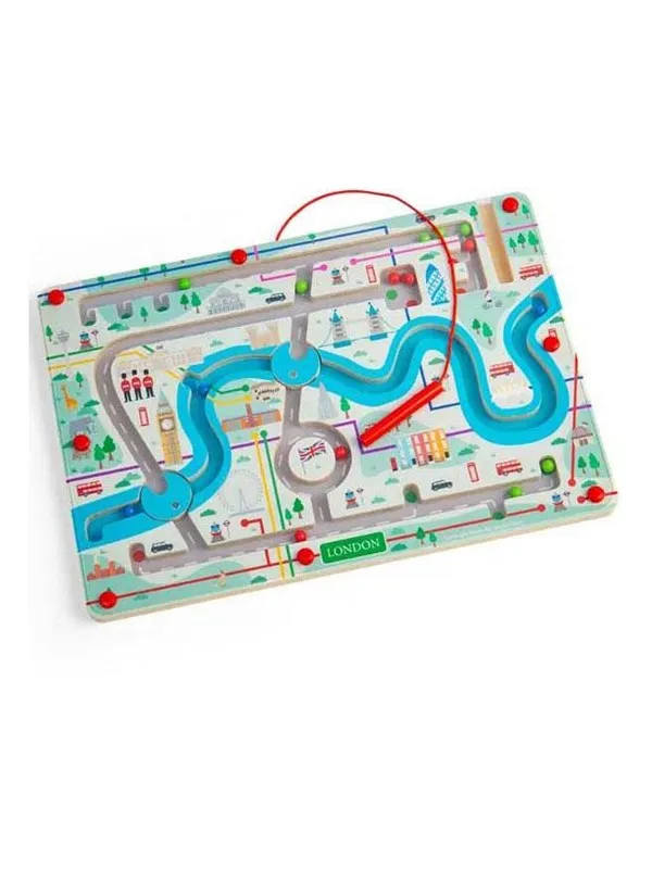 Bigjigs Wooden Magnetic London Maze
