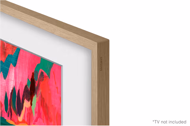 Samsung 75" ramme til The Frame og The Frame Pro (2021-2025, Beige Wood)