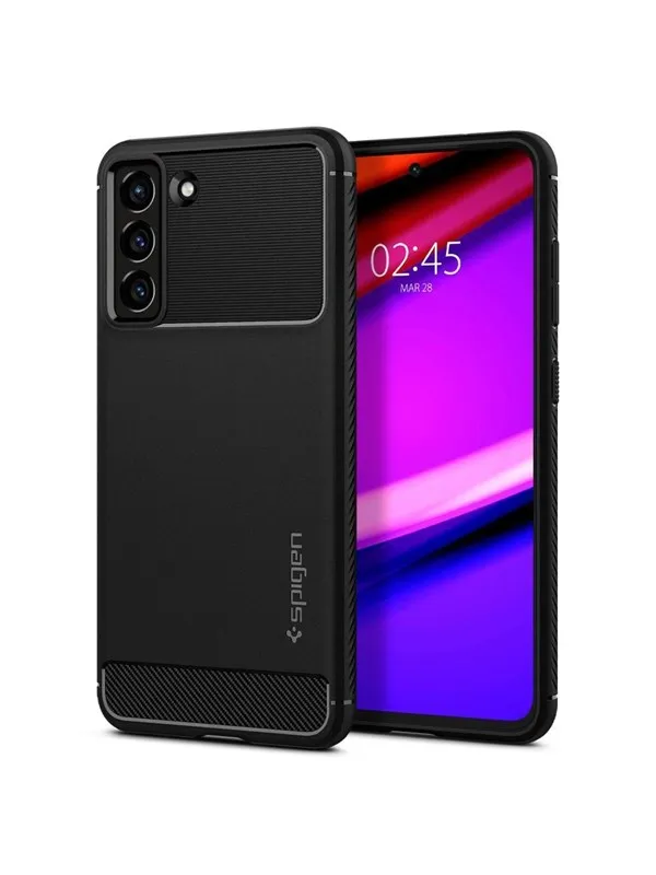 Spigen Rugged Armor - black - Samsung Galaxy S21 FE 5G