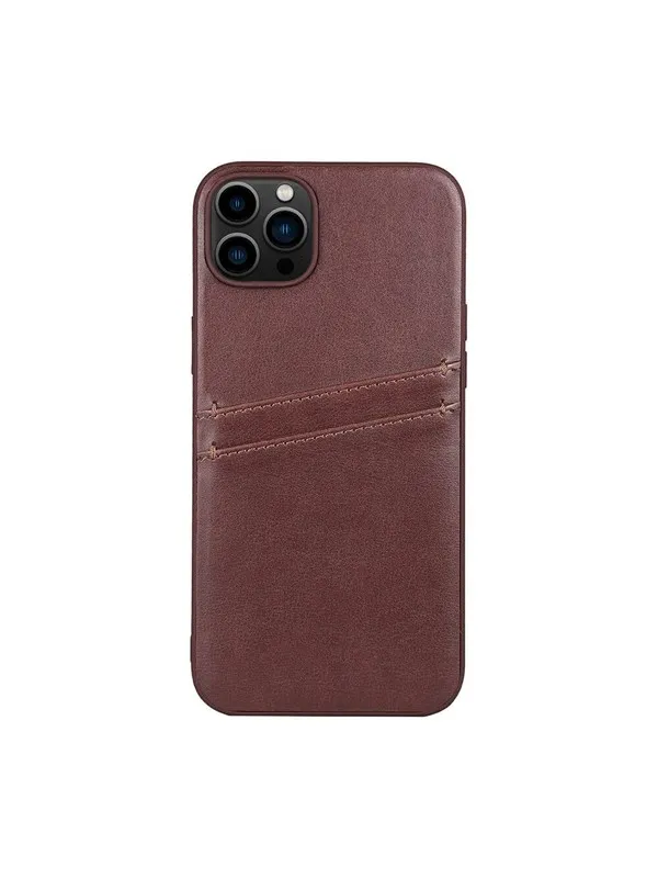 Buffalo Phone Case PU Brown - iPhone 14 Plus