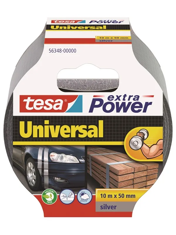 tesa Duct Tape Extra Power Universal 10m x 50mm Grey