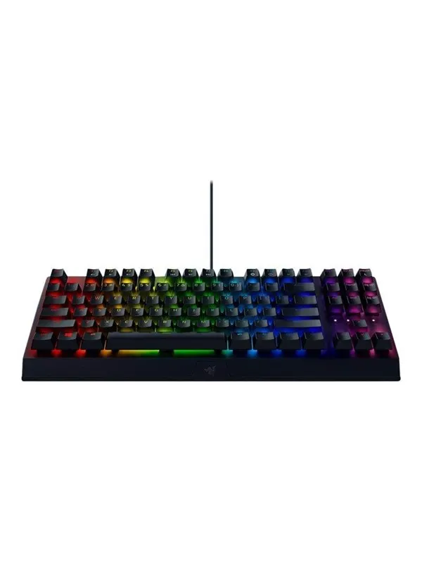 Razer BlackWidow V3 Tenkeyless - Yellow - US - Gamingtastatur - Engelsk (USA) - Svart
