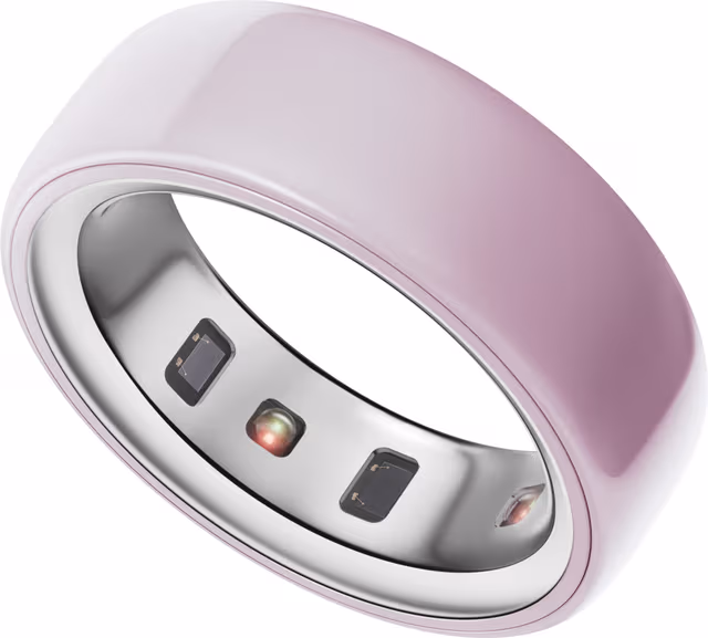 Oura Ring 4 Ceramic smartring størrelse 6 (Petal)