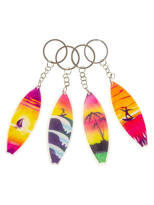 Duckiez Surfboard Keychain