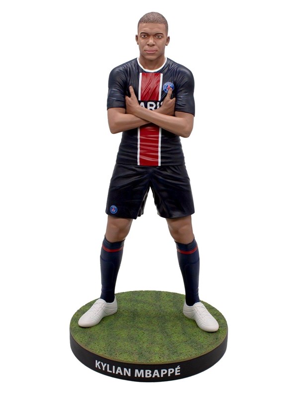 Footballs Finest - KYLIAN MBAPPE - OFFICIAL PSG - FOOTBALL'S FINEST 60CM RESIN STATUE - Figur
