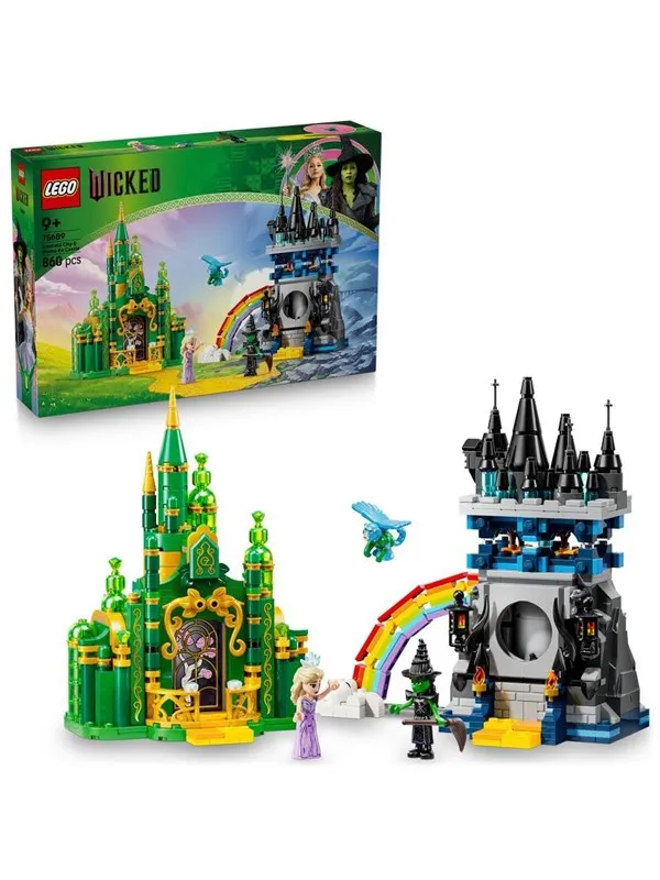LEGO Wicked 75689 Emerald City og Kiamo Ko-slottet