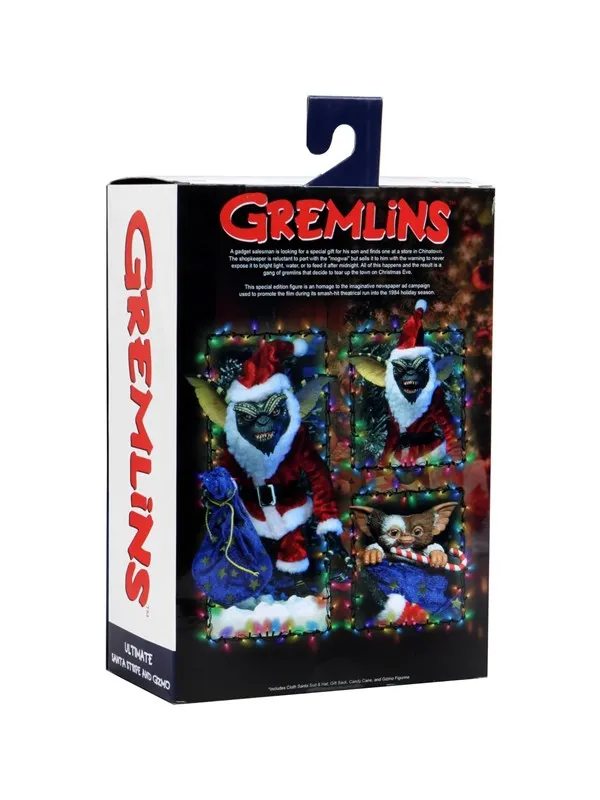 Neca - Gremlins Santa Stripe And Gizmo 7 Inch Scale Actio - Figur