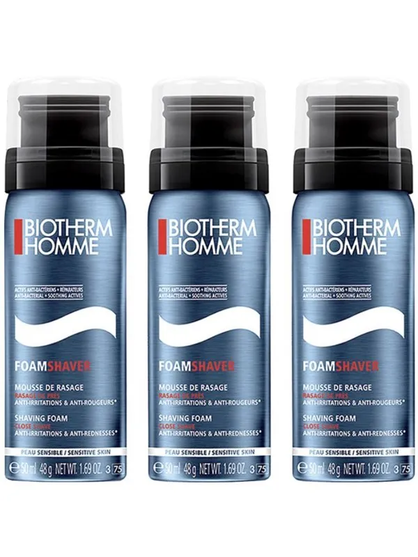Biotherm Homme Shaving Foam Set 3*50ml