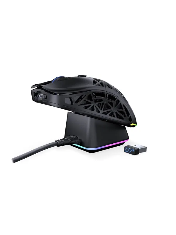 ENDORFY LIV Plus Wireless - Gaming mus - Optisk - 5 - Svart