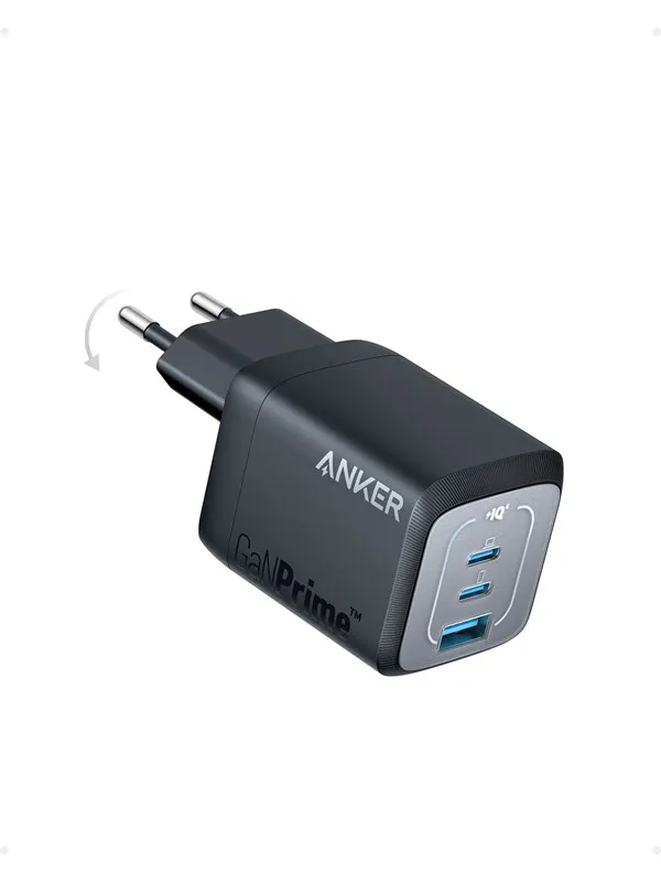 Anker 735 Prime Vegglader 67 W 1A/2C Svart
