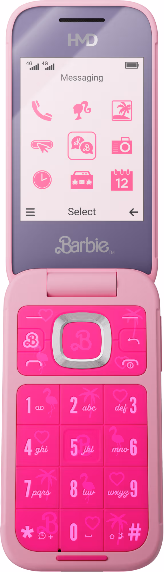 HMD Barbie mobiltelefon (rosa)
