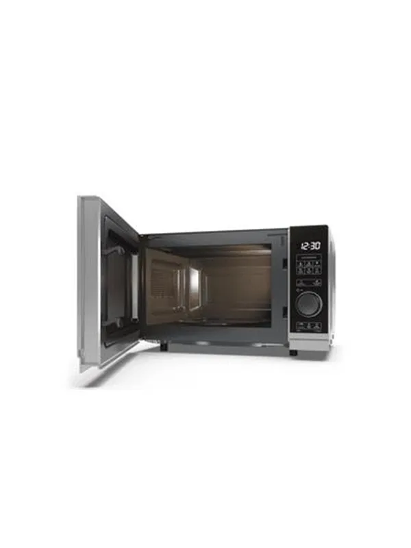 Sharp Premium series YC-PS204AE-S - microwave oven - freestanding - silver