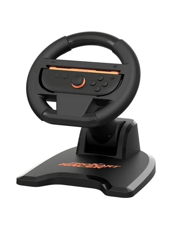 Subsonic Pro Kart Racer - Black - Wireless Wheel - Nintendo Switch 2