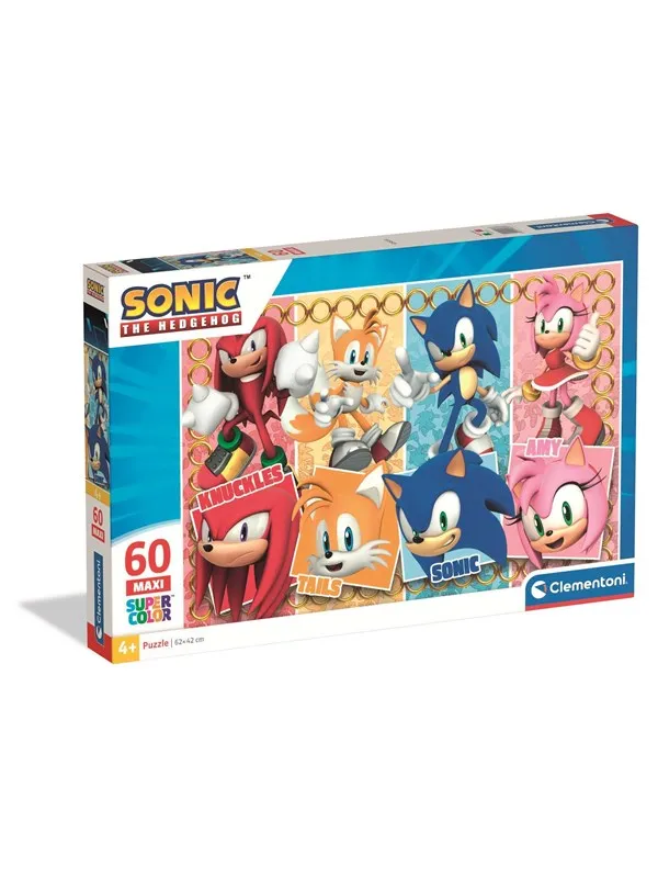 Clementoni Puzzle Maxi Sonic 2025 60 pieces Gulv