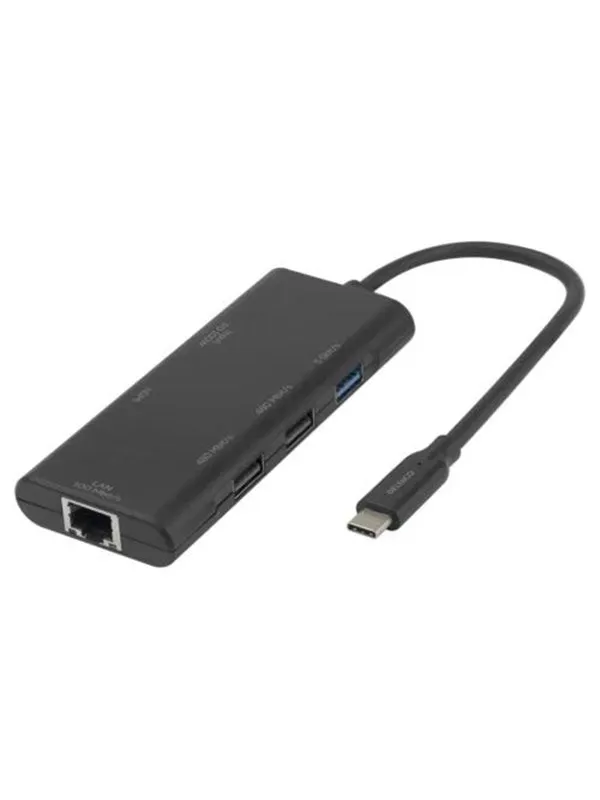 Deltaco USB-C Docking Station