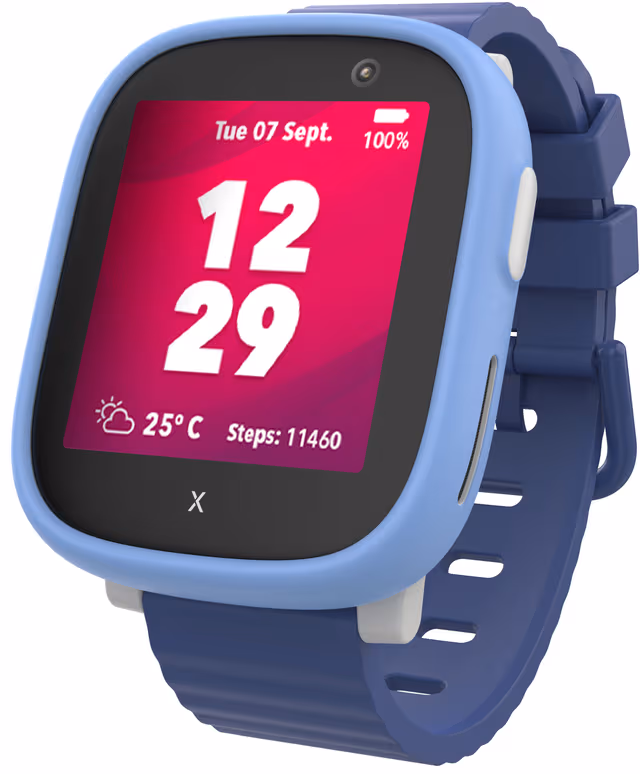Xplora X6Play smartklokke for barn med SIM-kort inkludert (blå)